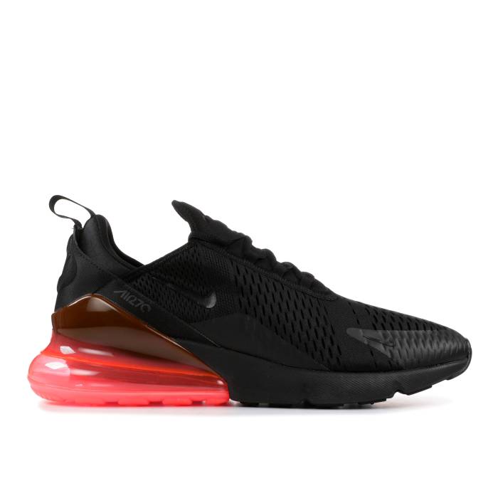 ナイキ Nike 【 Air Max 270 \u0027Hot Punch\u0027 Men Black/Black-Hot Punch 】 マックス メンズ 黒いこと 黒いこと