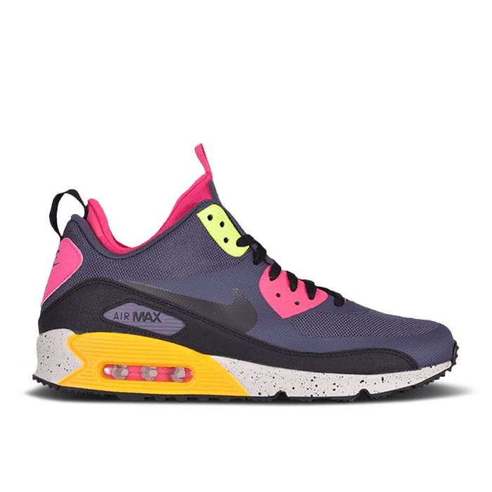 ナイキ Nike 【 Air Max 90 Sneakerboot Men Grey/Pink 】 マックス メンズ 灰色 グレー pink ピンク|スニケス