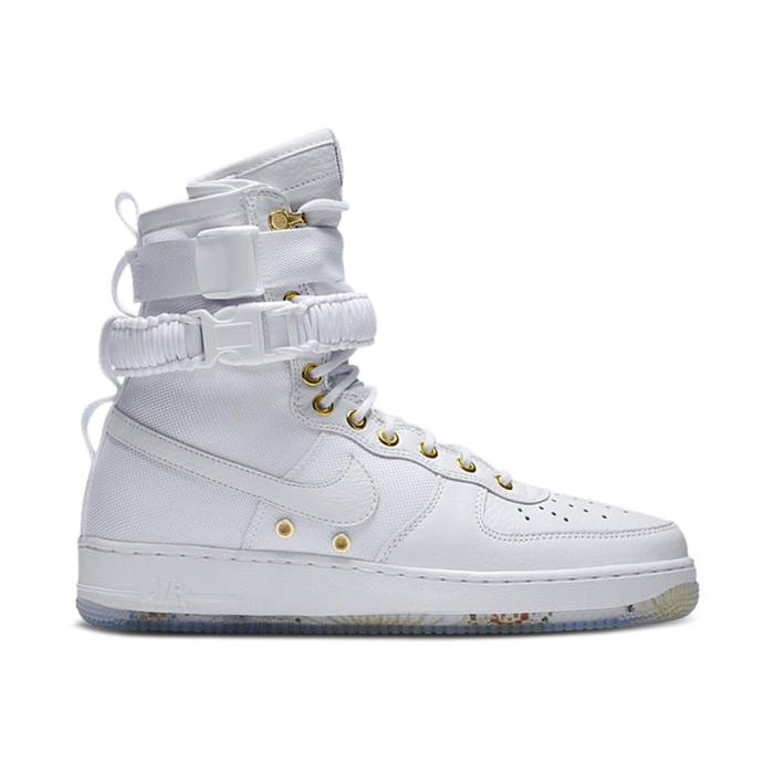 ナイキ Nike 【 Sf Air Force 1 'Lny' Men White/Habanero Red 】 メンズ 白色 ホワイト Red 赤・レッド
