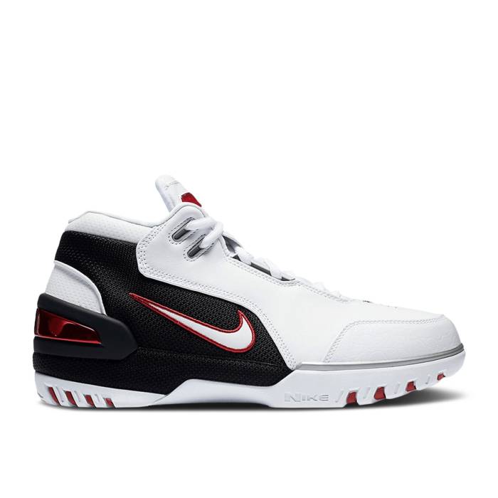 ナイキ Nike 【 Air Zoom Generation Retro Qs Sneakeasy Exclusive Men White/White-Varsity Crimson-Black 】 望遠レンズ レトロ メンズ 白いこと 白いこと