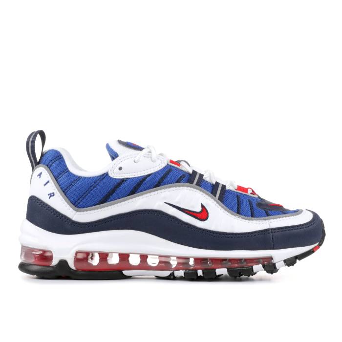 ナイキ Nike 【 Wmns Air Max 98 'Gundam' Women White/University Red-Obsidian 】 マックス 靴 レディース靴 スニーカー レディース 白色 ホワイト画像