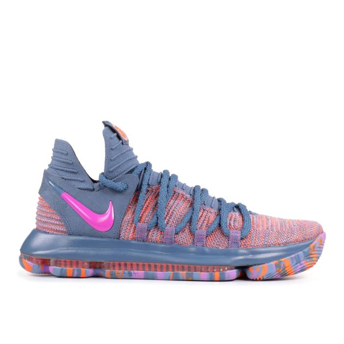 ナイキ Nike 【 Kd 10 \u0027All Star\u0027 Men Ocean Fog/Fuchsia Blast-Hyper Crimson 】 メンズ クリムゾン