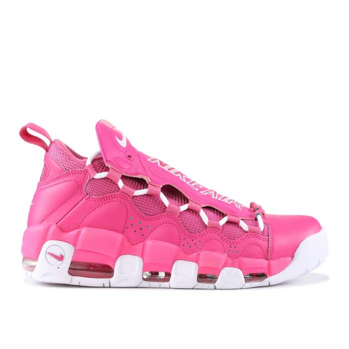 ナイキ Nike 【 Sneaker Room X Air More Money Qs 'Breast Cancer Awareness' Men Pink/White 】 靴 スニーカー 靴 メンズ靴 スニーカー メンズ pink ピンク 白色 ホワイト画像