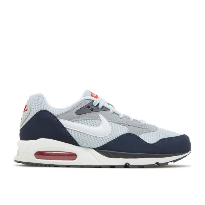ナイキ Nike 【 Air Max Correlate Men Pure Platinum/White-Dark Blue-Cherry 】 マックス メンズ 純然たる Platinum プラチナム