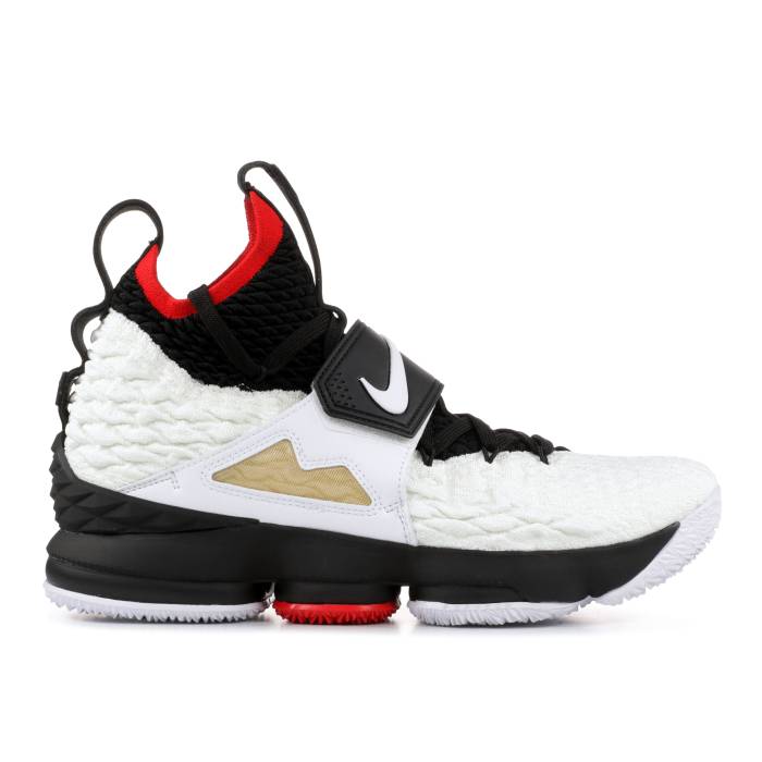 ナイキ Nike 【 Lebron 15 \u0027Diamond Turf\u0027 Pe Men White/Black-Sport Red 】 Lebron レブロン メンズ 白いこと 白いこと Red 赤・赤いこと