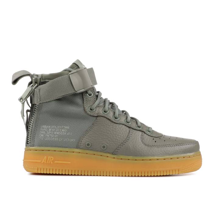 ナイキ Nike 【 Wmns Sf Air Force 1 Mid 'Dark Stucco' Women Dark Stucco/Dark Stucco-Gum Light Brown 】 ミッド レディース 茶色 ブラウン