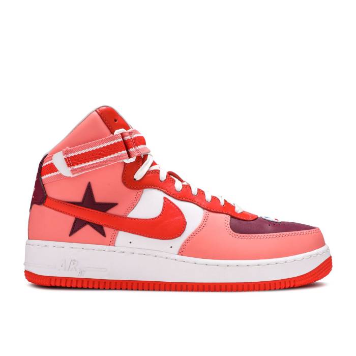 ナイキ Nike 【 Riccardo Tisci X Lab Air Force 1 High \u0027Victorious Minotaurs\u0027 Men Sunblush/Bordeaux 】 ご機嫌 メンズ