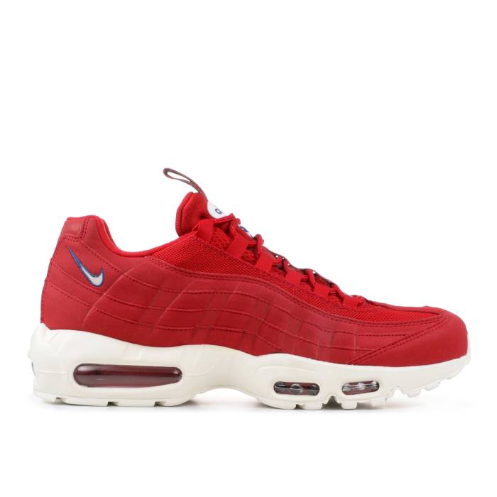 ナイキ Nike 【 Air Max 95 Tt Pull Tab Gym Red Men Gym Red/Gym Blue-Sail 】 マックス メンズ Red 赤・レッド