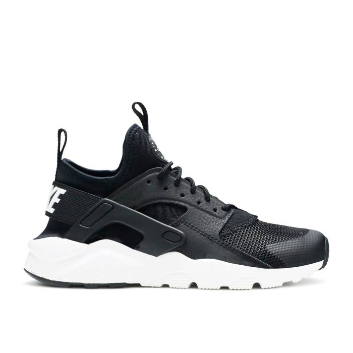 ナイキ Nike 【 Air Huarache Run Ultra Low Gs 'Black White' Youth Black/White 】 Huarache ハラチ ラン ultra ウルトラ ジュニア キッズ 黒色 ブラック 白色 ホワイト｜スニケス