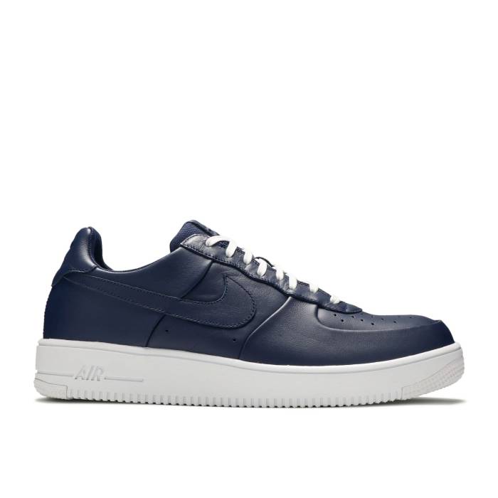 ナイキ Nike 【 Air Force 1 Ultraforce Leather \u0027Binary Blue\u0027 Men Binary Blue/Binary Blue-White 】 なめし革 メンズ 青味 青み