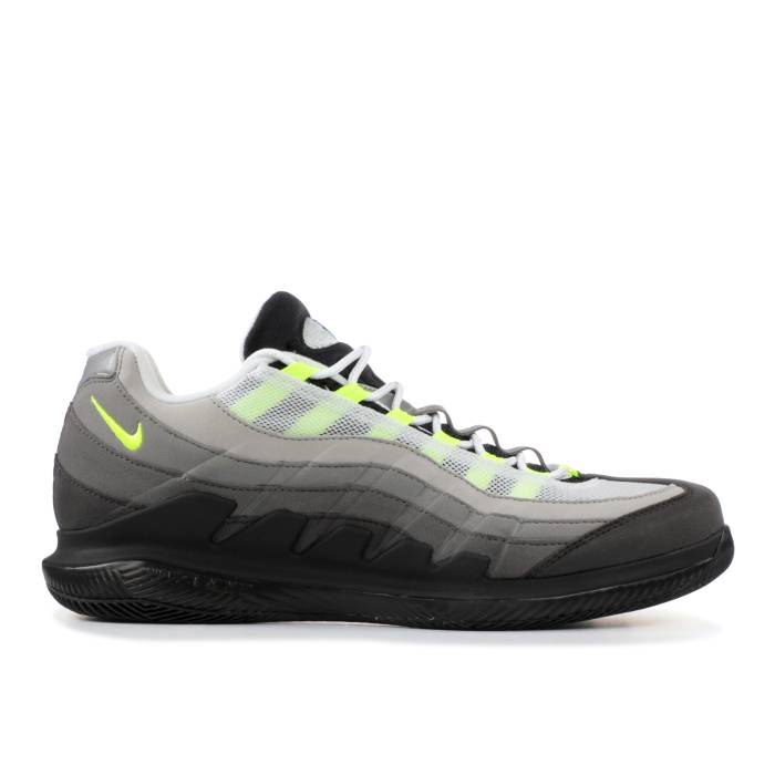 ナイキ Nike 【 Court Vapor Rf X Air Max 95 'Greedy' Men Black/Safety Orange-Volt 】 コート マックス メンズ 黒色 ブラック|スニケス
