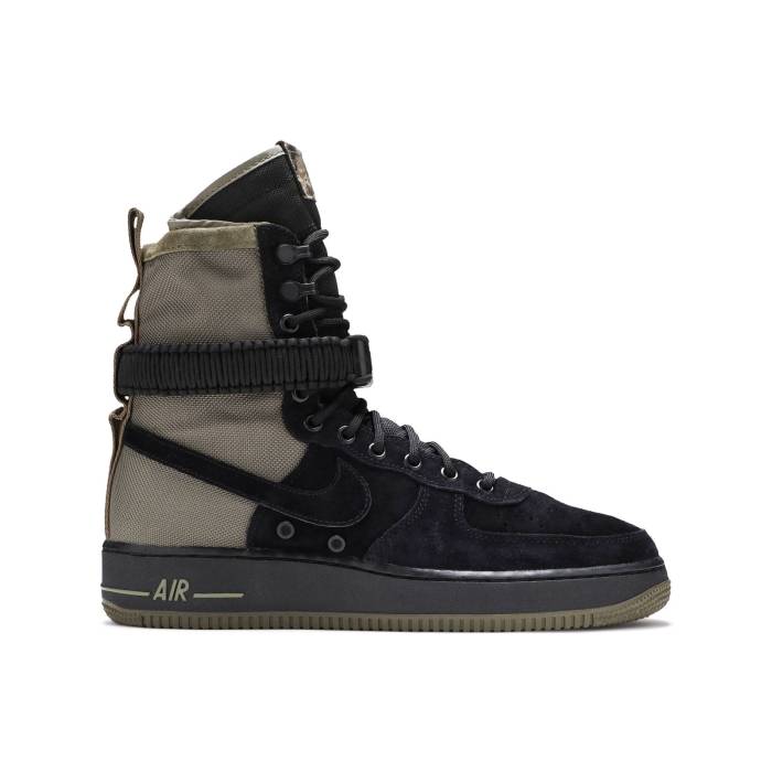 ナイキ Nike 【 Sf Air Force 1 \u0027Olive\u0027 Men Black/Medium Olive-Neutral Olive-Black 】 メンズ 黒いこと 黒いこと