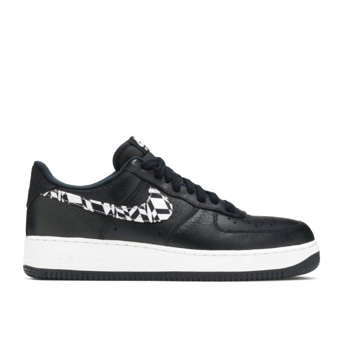ナイキ Nike 【 Air Force 1 Low \u0027Tiger Camo Black\u0027 Men Black/White 】 家鴨柄 メンズ 黒いこと 黒いこと 白いこと 白いこと