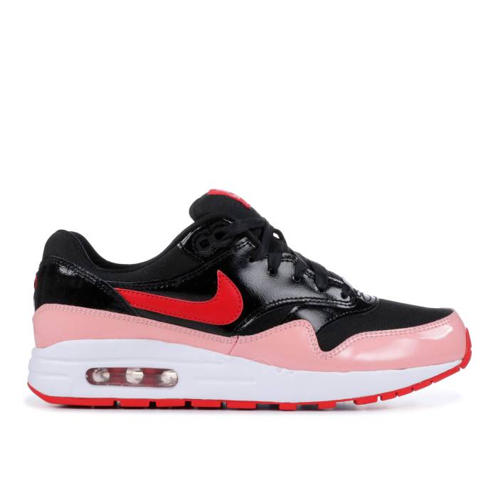ナイキ Nike 【 Air Max 1 Qs Gs 'Black Speed Red' Youth Black/Speed Red/Bleached Coral 】 マックス Speed スピード ジュニア キッズ 黒色 ブラック Speed スピード Red 赤・レッド｜スニケス 44,785円