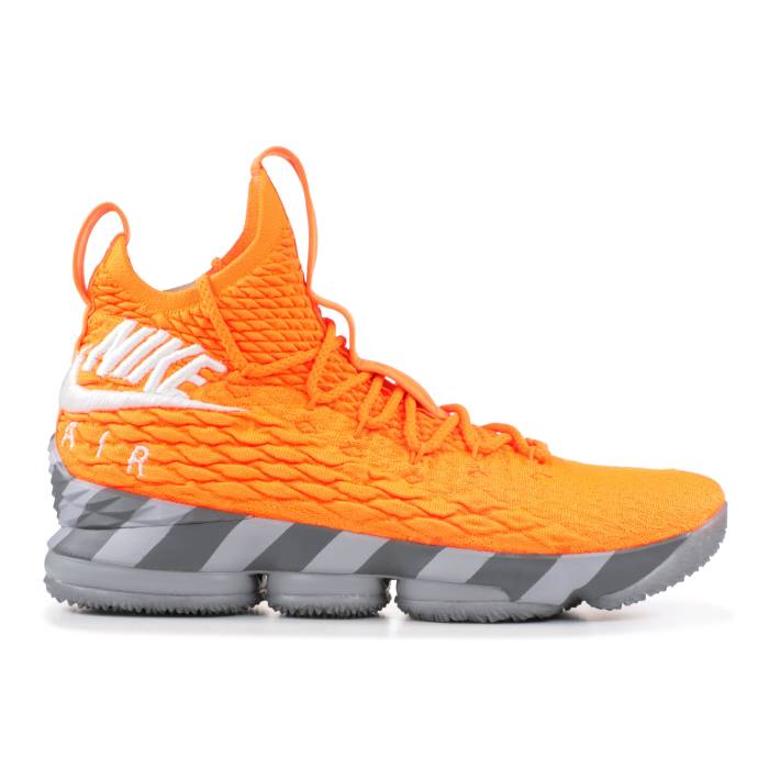ナイキ Nike 【 Lebron 15 'Orange Box' Pe Men Orange/Grey-White 】 Lebron レブロン メンズ orange 橙・オレンジ