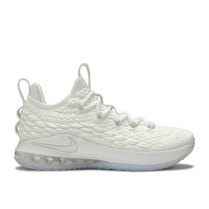 ナイキ Nike 【 Lebron 15 Low 'White Metallic' Men White/Metallic Silver 】 Lebron レブロン メンズ 白色 ホワイト Silver 銀色・シルバー