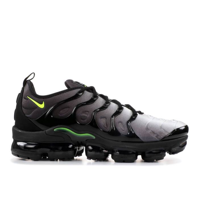 ナイキ Nike 【 Air Vapormax Plus \u0027Neon 95\u0027 Men Black/Volt-White 】 メンズ 黒いこと 黒いこと
