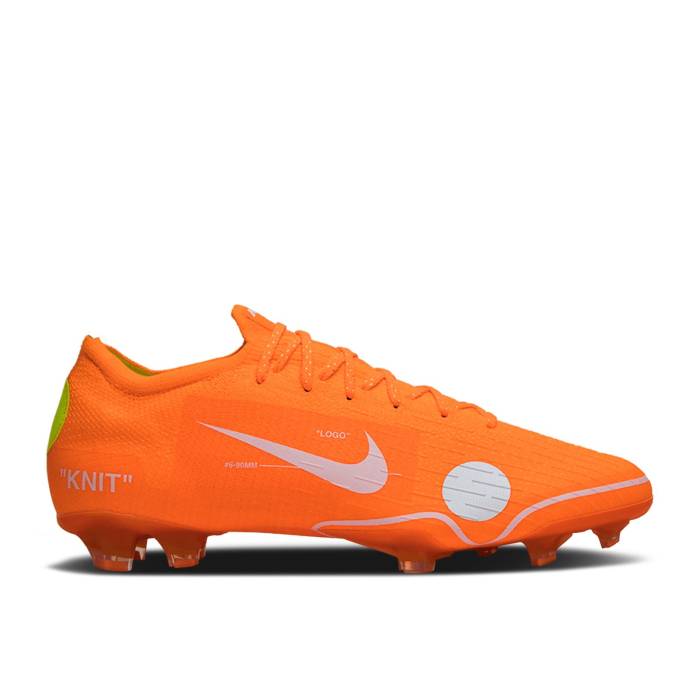 ナイキ Nike 【 Off-White X Mercurial Vapor 360 \u0027Orange\u0027 Men Orange/White-Blue-Yellow 】 象牙色 メンズ orange 橙・オレンジ色
