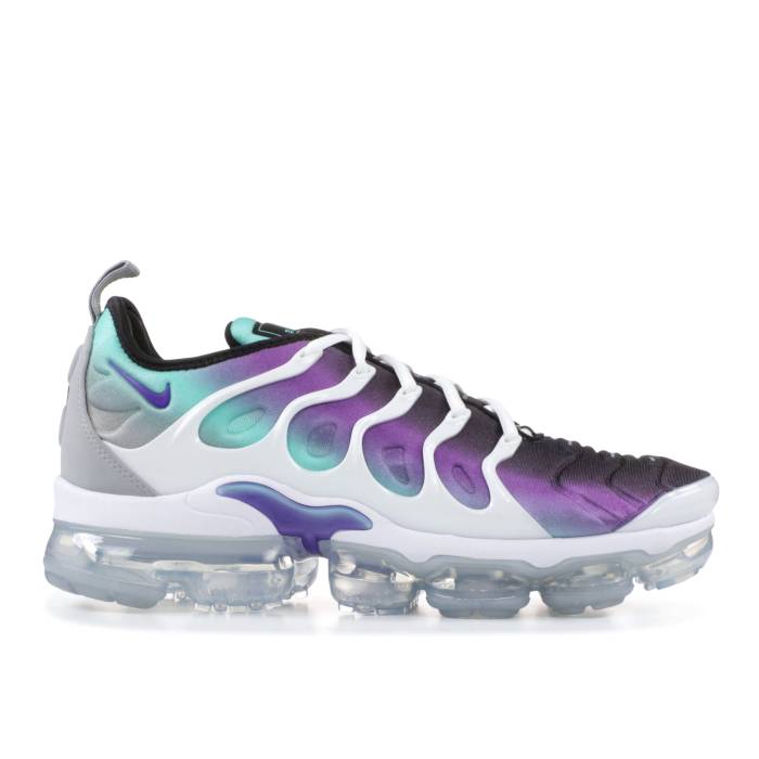 ナイキ Nike 【 Air Vapormax Plus \u0027Grape\u0027 Men White/Fierce Puruple-Aurora Green-Black 】 メンズ 白いこと 白いこと