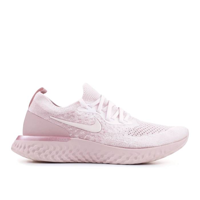 ナイキ Nike 【 Wmns Epic React Flyknit \u0027Pearl Pink\u0027 Women Pearl Pink/Pearl Pink-Barely Rose-Arctic Pink 】 Epic 叙事詩 リアクト 飛球編み物 レディース パール pink サクラ色