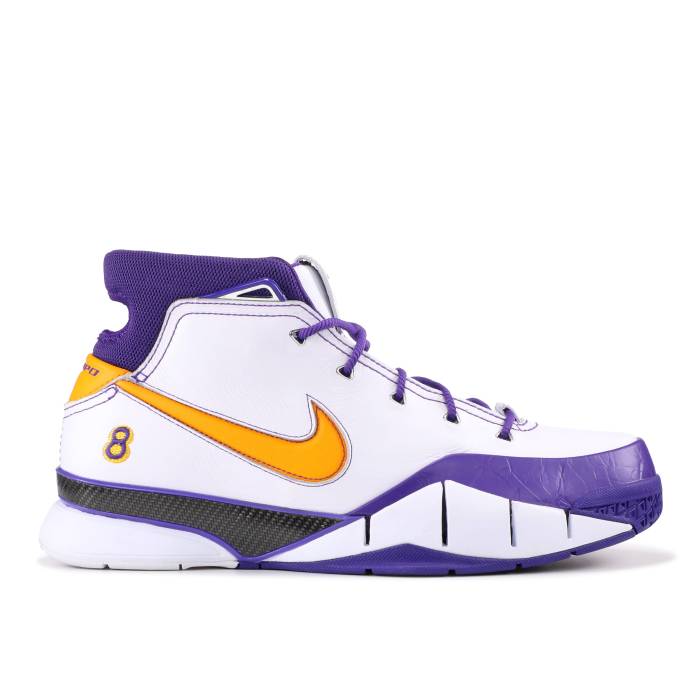 ナイキ Nike 【 Zoom Kobe 1 Protro 'Final Seconds' Men White/Del Sol-Varsity Purple 】 ズーム Kobe コービー プロトロ メンズ 白色 ホワイト Purple 紫・パープル