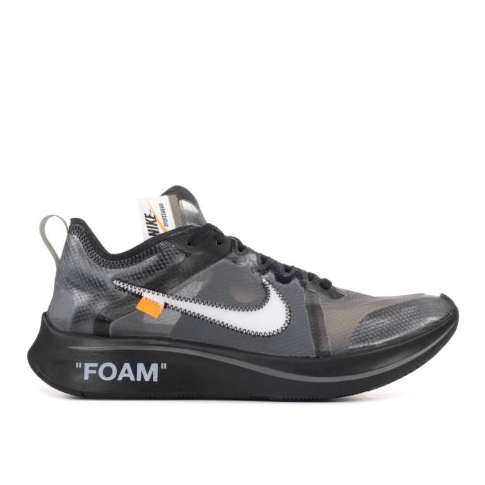 ナイキ Nike 【 Off-White X Zoom Fly Sp \u0027Black\u0027 Men Black/White-Cone 】 象牙色 望遠レンズ メンズ 黒いこと 黒いこと