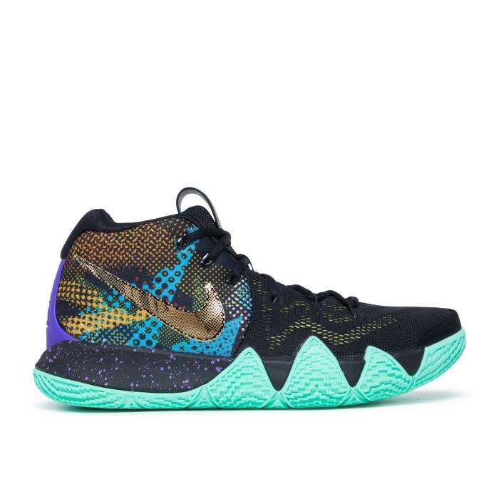 ナイキ Nike 【 Kyrie 4 \u0027Mamba Mentality\u0027 Men Black/Sonic Yellow-Purple Venom 】 Kyrie カイリー メンズ 黒いこと 黒いこと