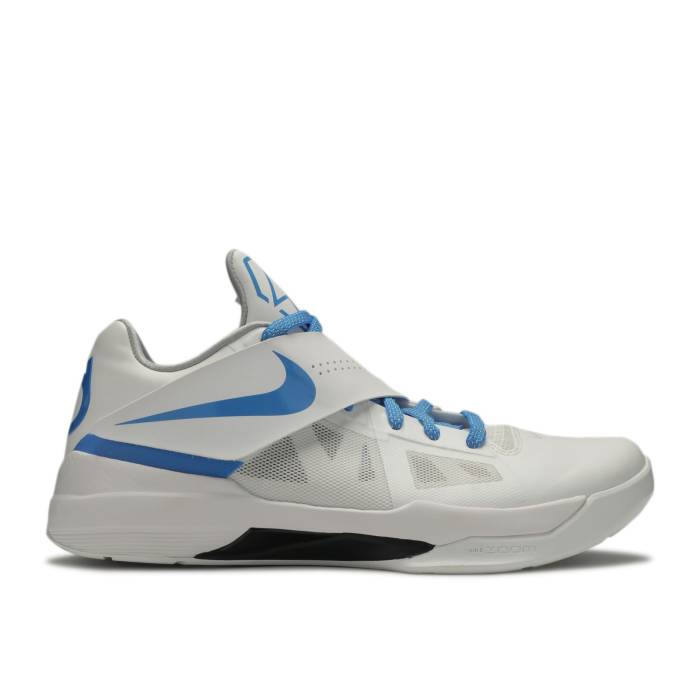 ナイキ Nike 【 Zoom Kd 4 Qs 'Battle Tested' Men White/Photo Blue-Wolf Grey-Black 】 ズーム メンズ 白色 ホワイト