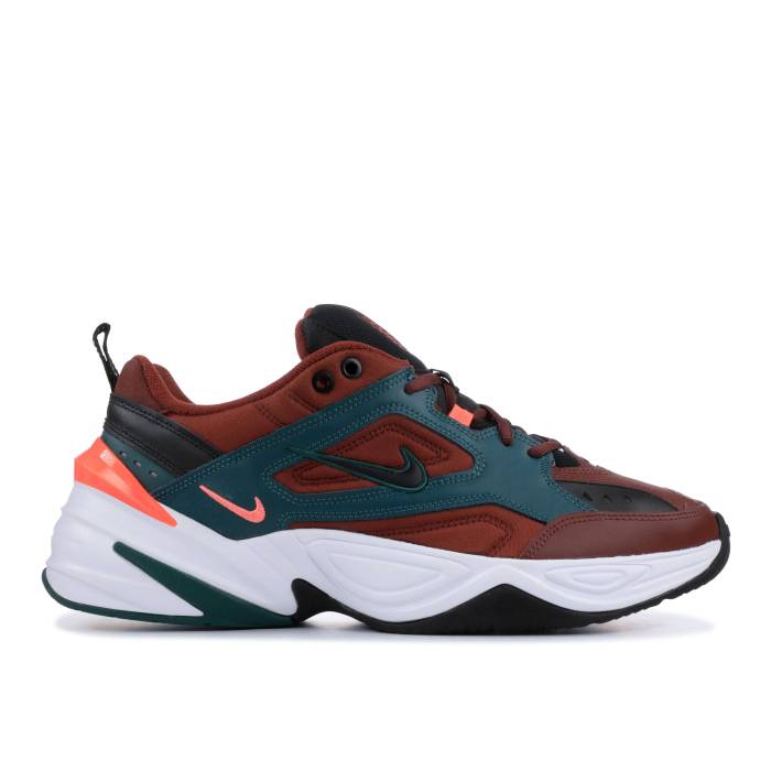 ナイキ Nike 【 M2K Tekno \u0027Pueblo Brown\u0027 Men Pueblo Brown/Rainforest-Bright Mango-Black 】 メンズ 赤銅色 赤銅色