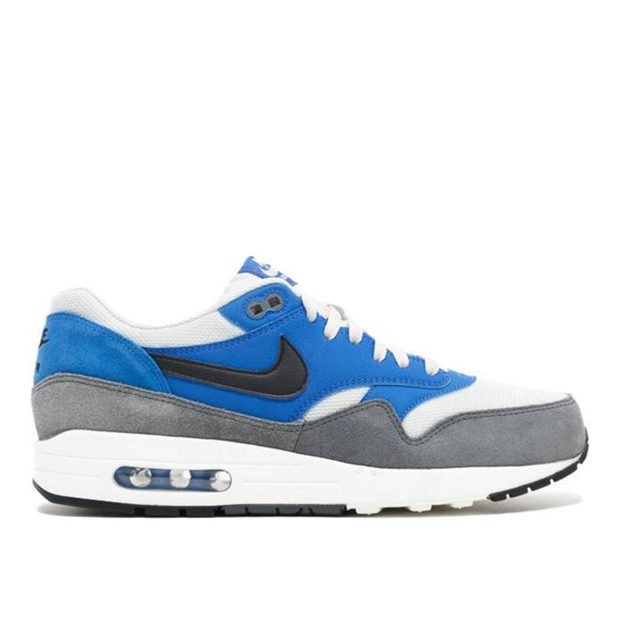 ナイキ Nike 【 Air Max 1 Essential 'Cobalt Grey' Men Hyper Cobalt/Black/Dark Grey 】 マックス メンズ 黒色 ブラック 灰色 グレー