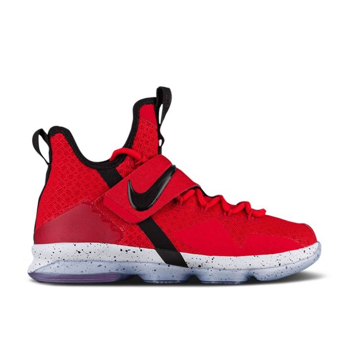 ナイキ Nike 【 Lebron 14 ガウス \u0027University Red\u0027 Youth University Red/Black 】 Lebron レブロン 御坊っちゃん キッズ Red 赤・赤いこと 黒いこと 黒いこと