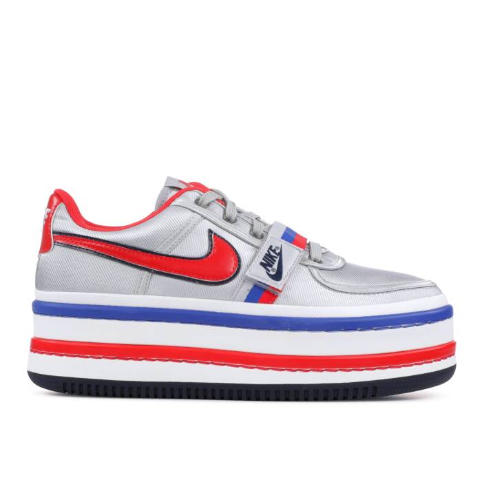 ナイキ Nike 【 Wmns Vandal 2K \u0027Metallic Silver\u0027 Women Metallic Silver/University Red-Obsidian 】 バンダル レディース Silver しろがね色・しろがね色