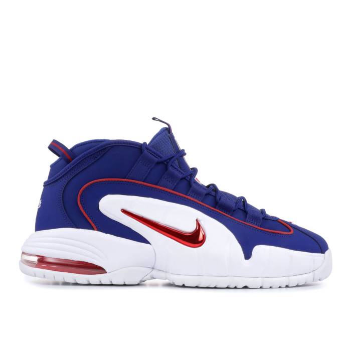 ナイキ Nike 【 Air Max Penny 1 \u0027Lil Penny\u0027 Men Deep Royal Blue/Gym Red-White 】 マックス ペニー メンズ ディープ 青味 青み
