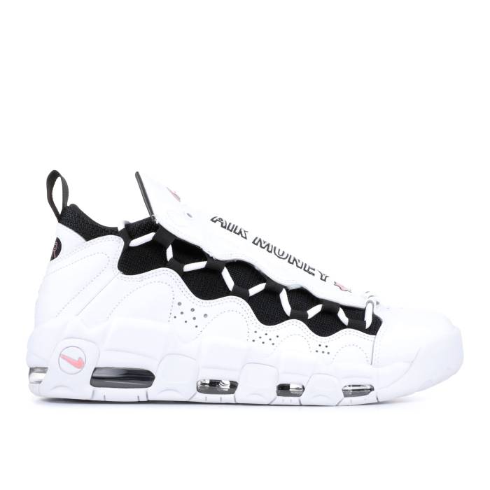 ナイキ Nike 【 Air More Money \u0027Piggy Bank\u0027 Men White/Black-Coral-Chalk White 】 メンズ 白いこと 白いこと