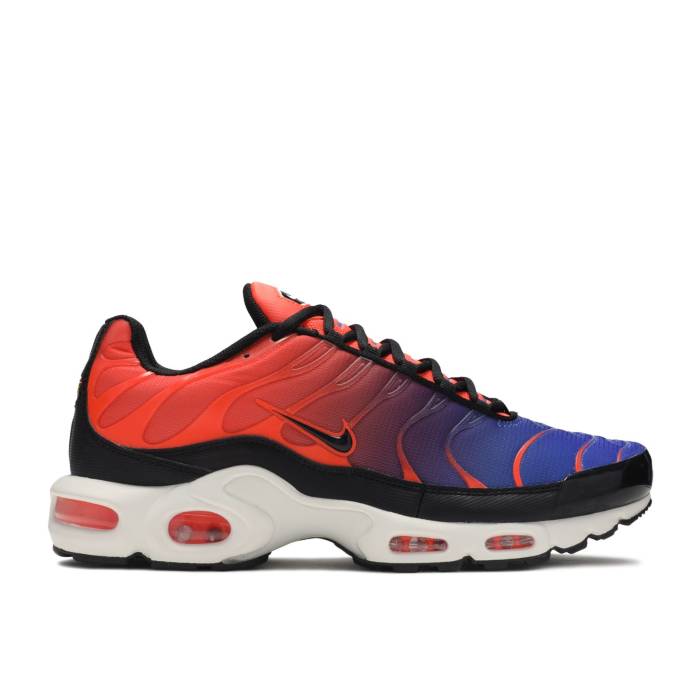 ナイキ Nike 【 Air Max Plus 'Gradient' Men Total Crimson/Racer Blue-White-Black 】 マックス メンズ クリムゾン|スニケス