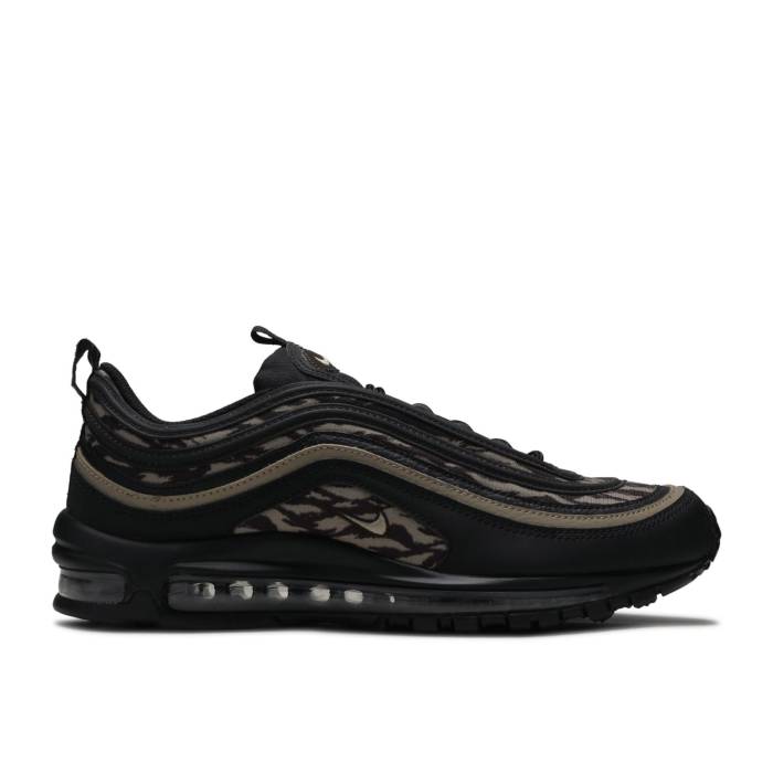 ナイキ Nike 【 Air Max 97 Aop \u0027Tiger Camo\u0027 Men Black/Black-Metallic Gold 】 マックス メンズ 黒いこと 黒いこと ゴールド