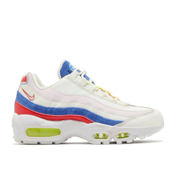 ナイキ Nike 【 Wmns Air Max 95 Se 'Panache' Women Cream White/Red-Blue 】 マックス レディース クリーム 白色 ホワイト