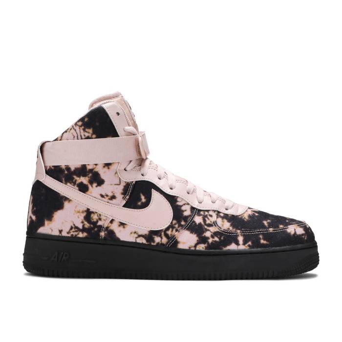 ナイキ Nike 【 Air Force 1 High \u0027Acid Wash Print\u0027 Men Particle Beige/Particle Beige-Black-Acid Wash Print 】 御機嫌 メンズ ベージュ