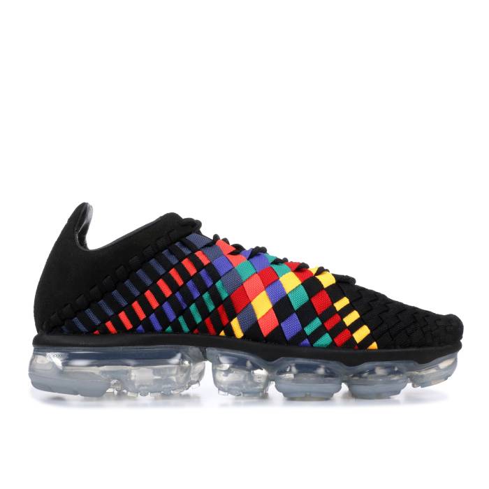 ナイキ Nike 【 Air Vapormax Inneva \u0027Rainbow\u0027 Men Black/Black-Glacier Blue-Laser Orange 】 メンズ 黒いこと 黒いこと orange 橙・オレンジ色