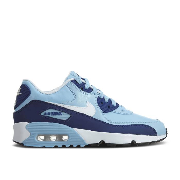 ナイキ Nike 【 Air Max 90 Ltr Gs 'Bluecap' Youth Bluecap/White-Deep Royal Blue-Black 】 マックス ジュニア キッズ｜スニケス 56,280円