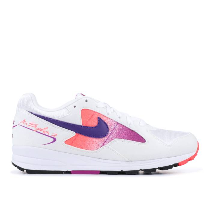 ナイキ Nike 【 Air Skylon 2 \u0027Court Purple\u0027 Men White/Court Purple-Solar Red 】 メンズ 白いこと 白いこと 厚地の外套 Red 赤・赤いこと