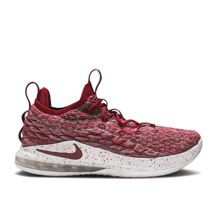ナイキ Nike 【 Lebron 15 Low 'Team Red' Men Taupe Grey/Team Red-Vast Grey 】 Lebron レブロン メンズ 灰色 グレー Team チーム｜スニケス