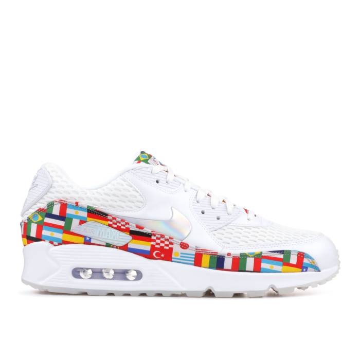 ナイキ Nike 【 Air Max 90 \u0027International Flag\u0027 Men White/Multi-Color 】 マックス メンズ 白いこと 白いこと