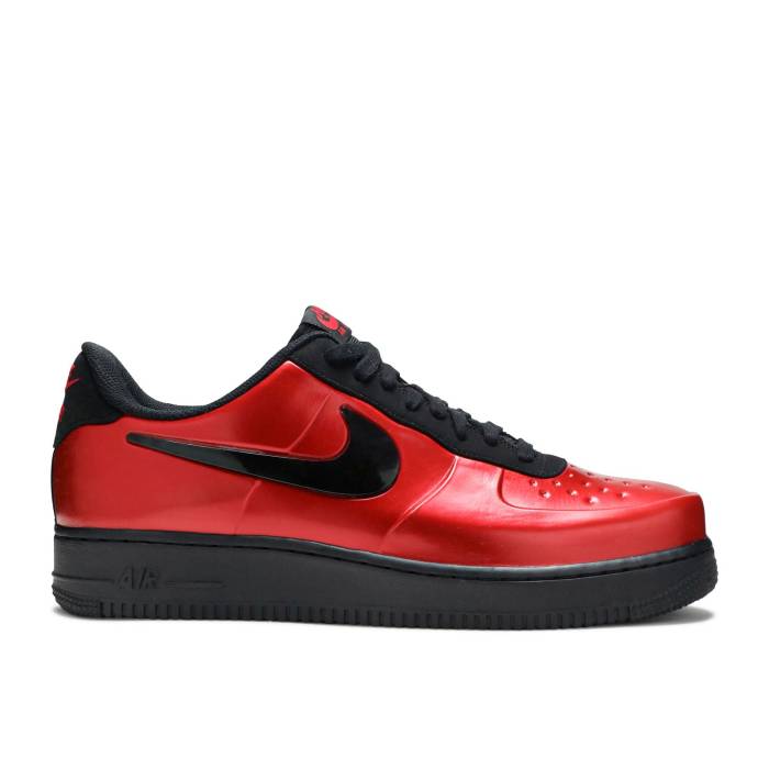 ナイキ Nike 【 Air Force 1 Foamposite Pro \u0027Cough Drop\u0027 Men Metallic/Gym Red 】 Foamposite フォームポジット 労働者階級 メンズ Red 赤・赤いこと
