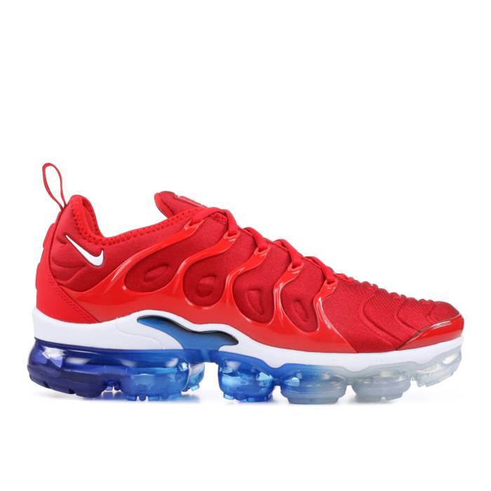 ナイキ Nike 【 Air Vapormax Plus 'Usa' Men Red/White-Blue 】 メンズ Red 赤・レッド｜スニケス