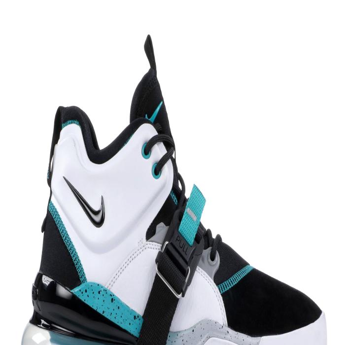 ナイキ Nike 【 Air Force 270 'Command Force' Men Black/White-Wolf Grey-Blue Emerald 】 メンズ 黒色 ブラック｜スニケス