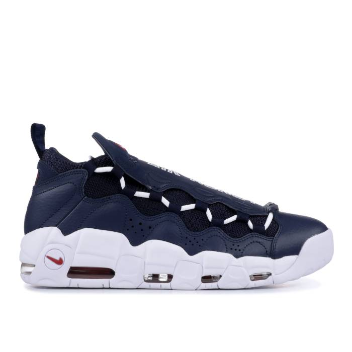 ナイキ Nike 【 Air More Money \u0027Obsidian\u0027 Men Obsidian/White-Gym Red 】 メンズ Red 赤・赤いこと