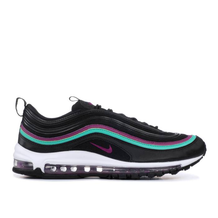 ナイキ Nike 【 Wmns Air Max 97 'Black Grape' Women Black/Bright Grape/Clear Emerald 】 マックス レディース 黒色 ブラック