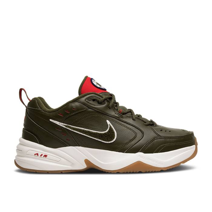ナイキ Nike 【 Air Monarch Iv \u0027Weekend Campout\u0027 Men Legion Green/Deep Royal Blue-Sail-Team Gold 】 モナーク メンズ green 緑・緑であること ディープ ゴールド