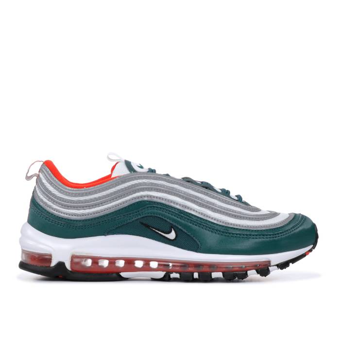 ナイキ Nike 【 Air Max 97 'Miami Dolphins' Men Rainforest/White-Team Orange-Black 】 マックス メンズ|スニケス